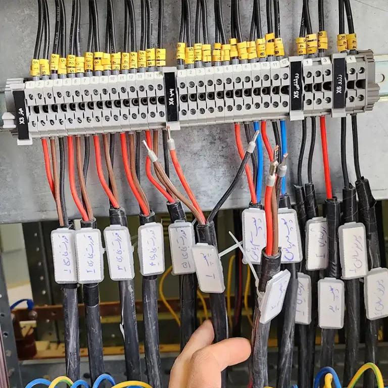 کنترل اقلیم پروژه کهریزک تصویر تابلو ترمینال