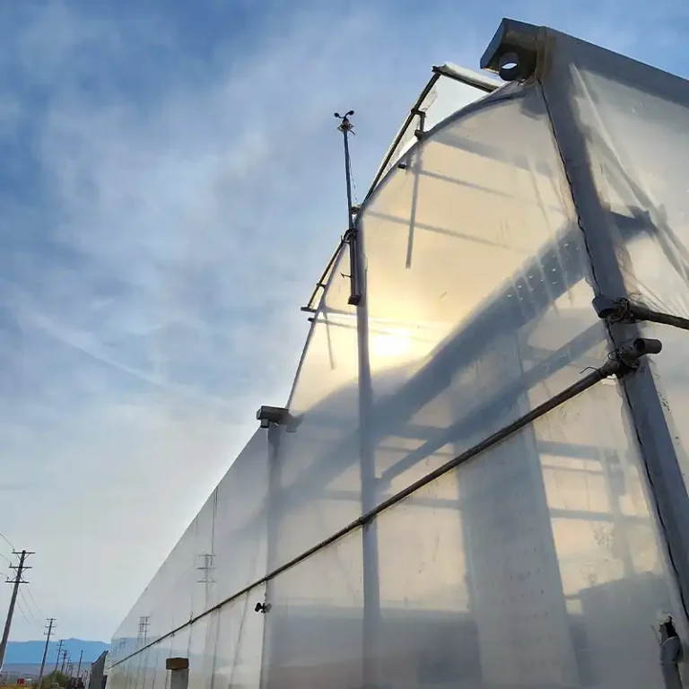 پروژه کنترل اقلیم گلخانه کرج باز شدن دریچه