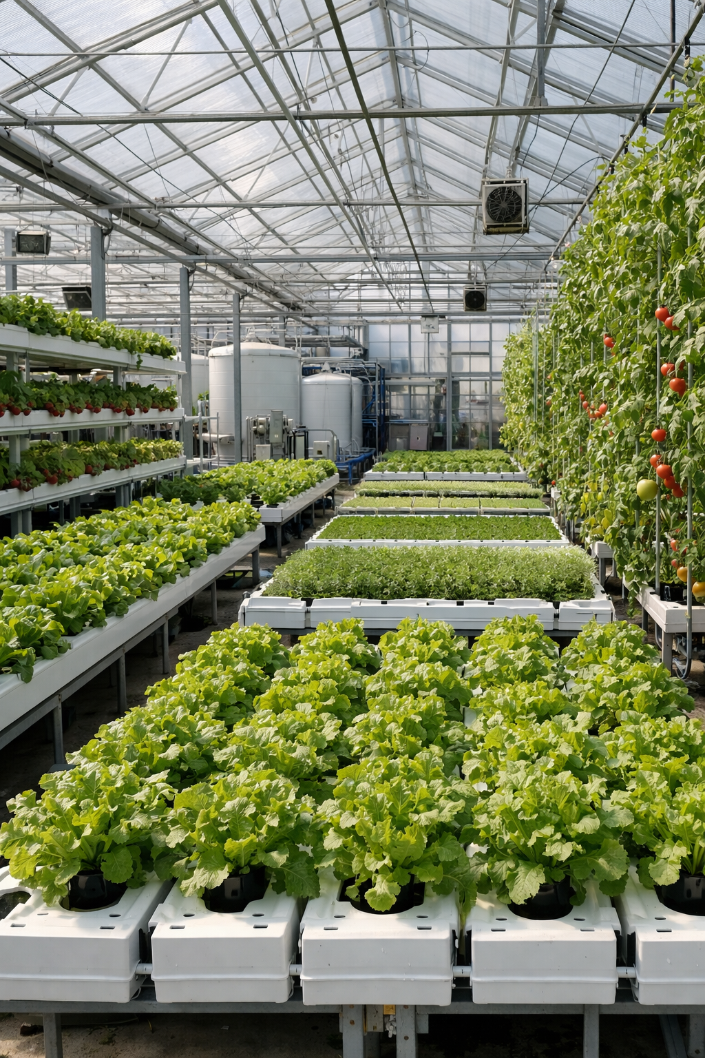 گلخانه هیدروپونیک